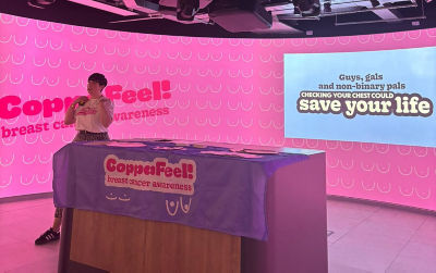 CoppaFeel! Volunteer breast health awareness talk (1)